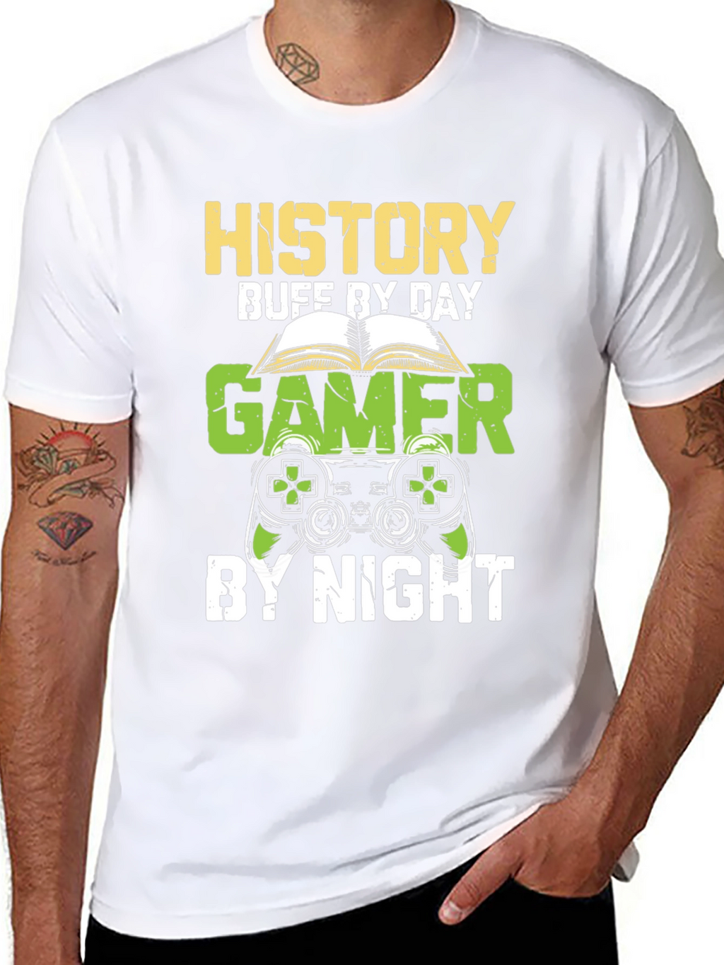 History Buff Gamer Funny T-Shirt