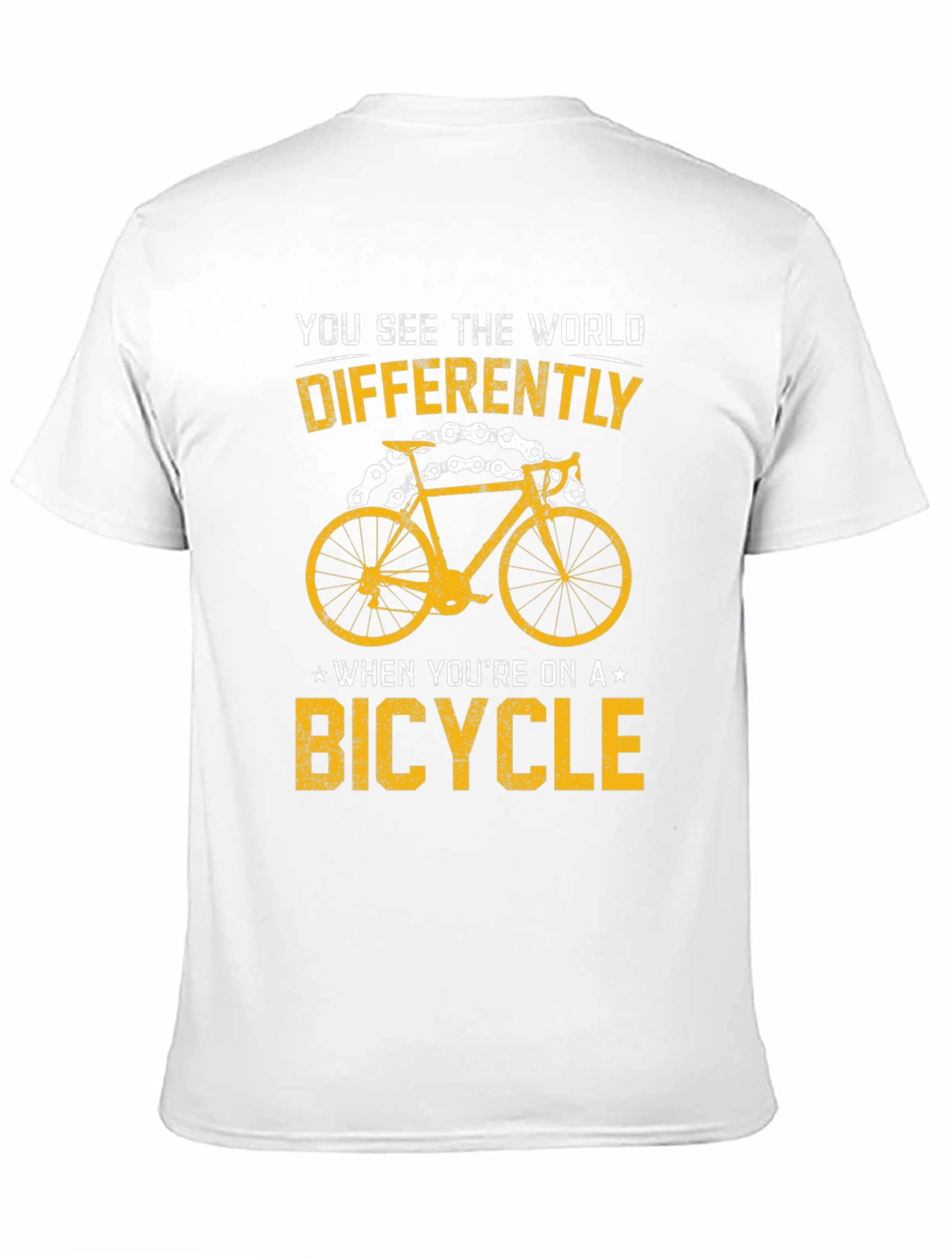 Bicycle T-Shirt - See the World Differently!