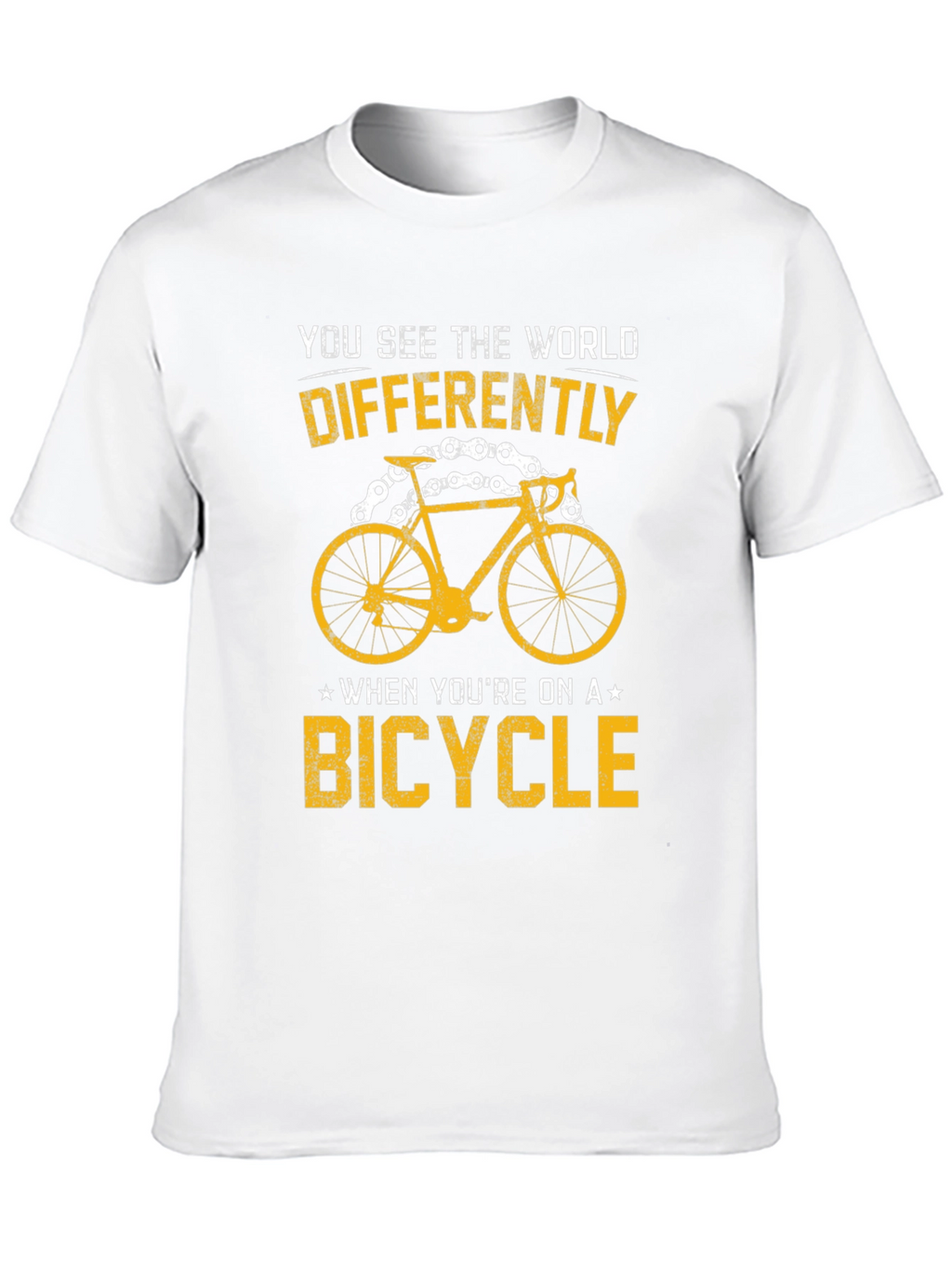 Bicycle T-Shirt - See the World Differently!