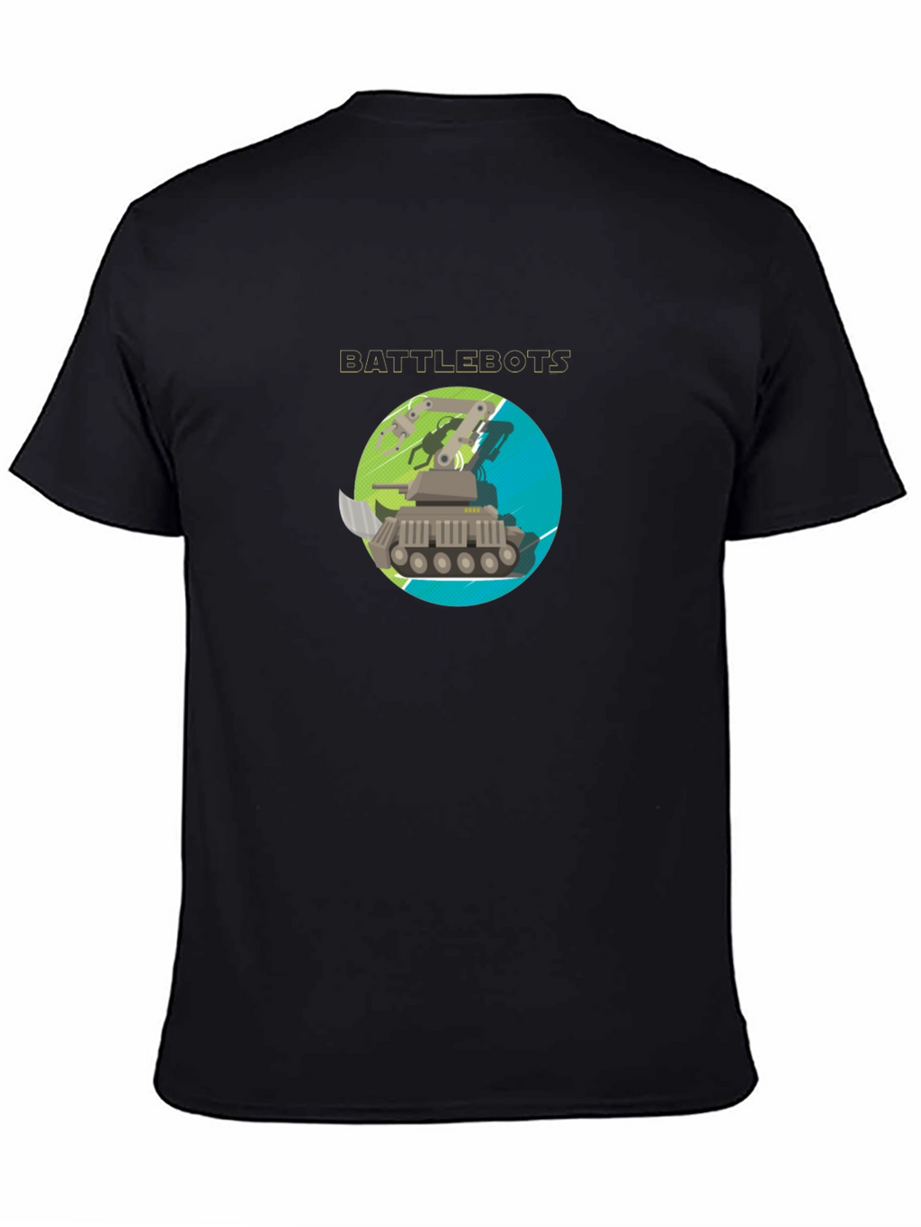 Battlebots Robot T-Shirt - Black Cotton Tee