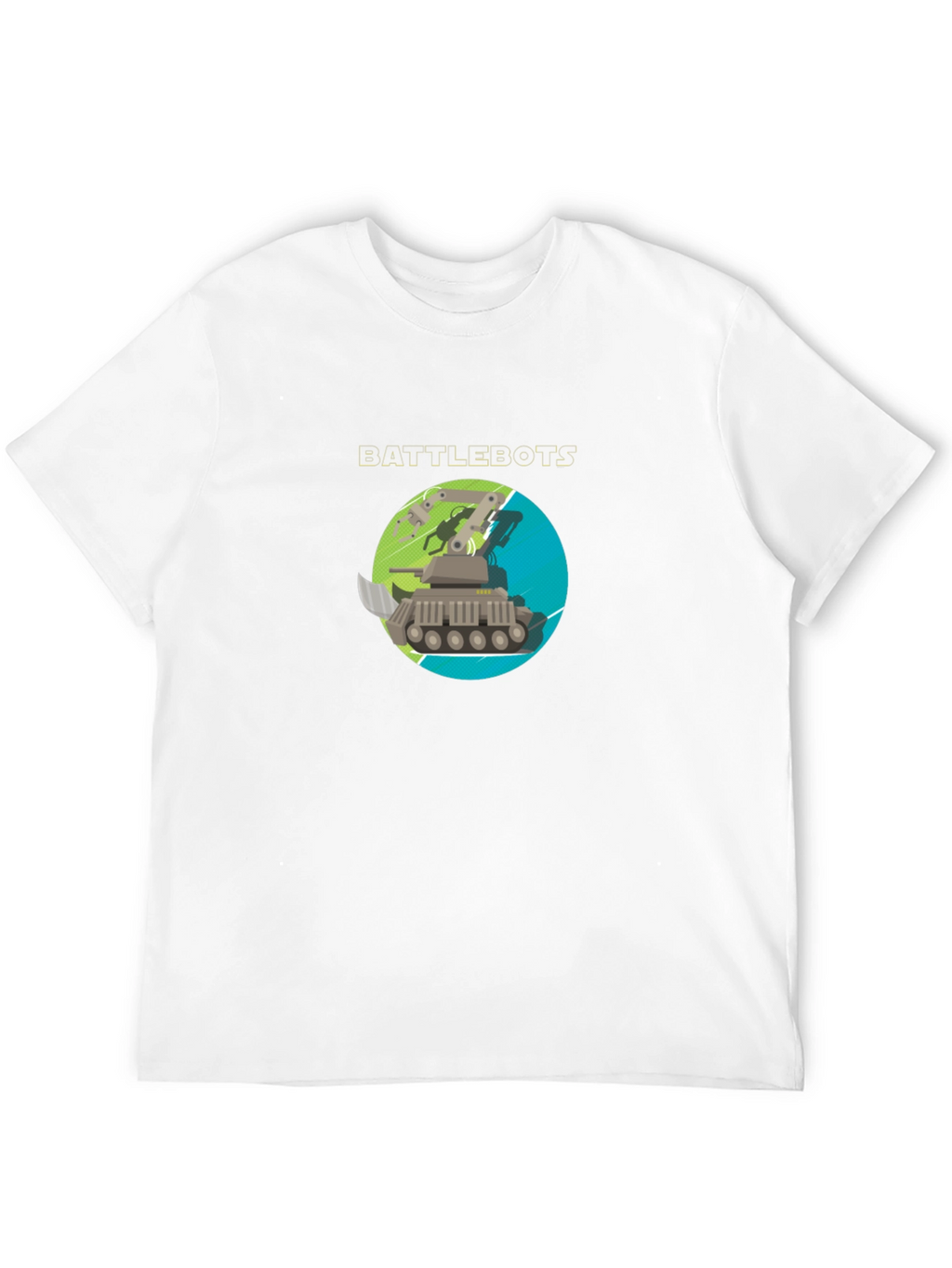 Battlebots Robot T-Shirt - Black Cotton Tee