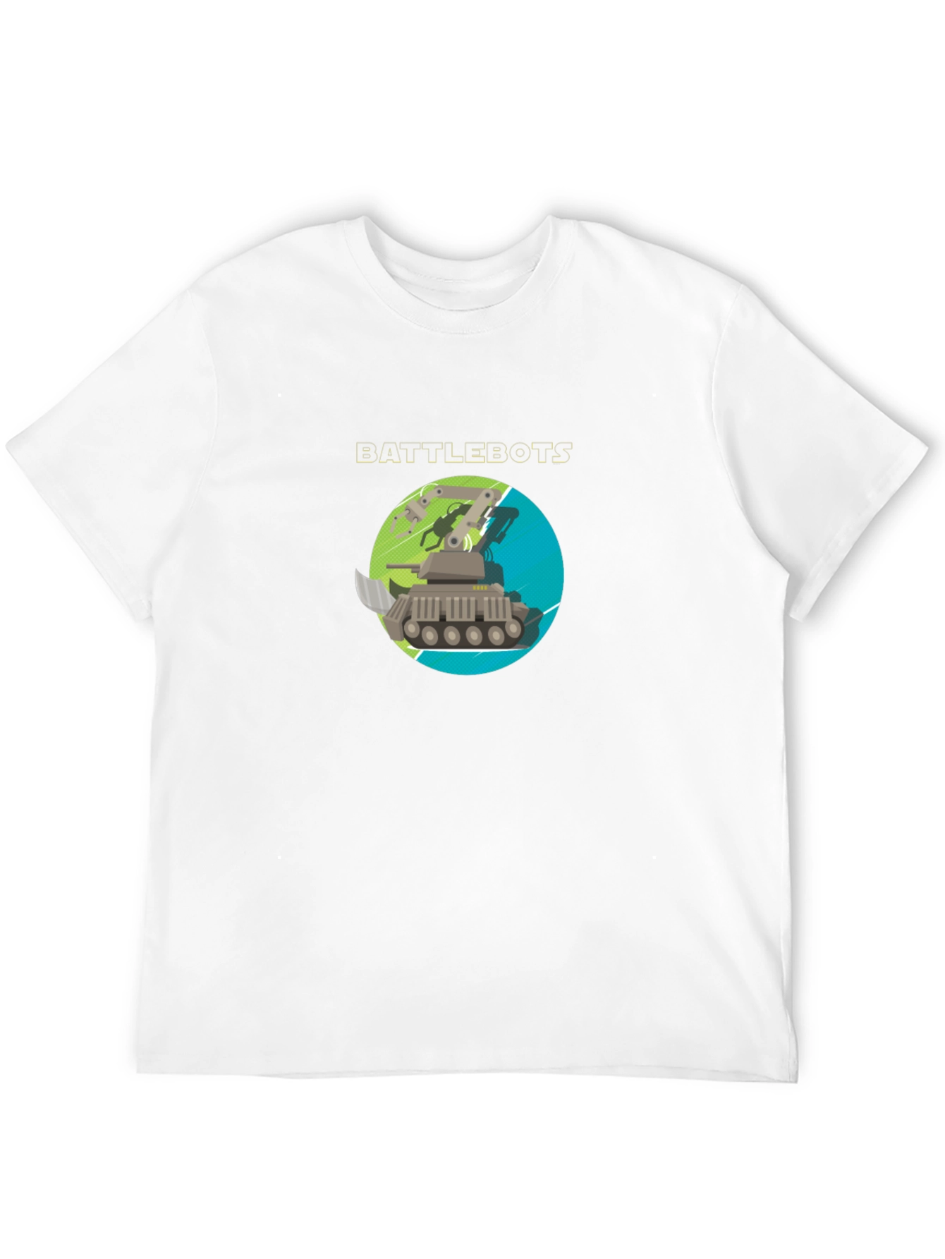 Battlebots Robot T-Shirt - Black Cotton Tee