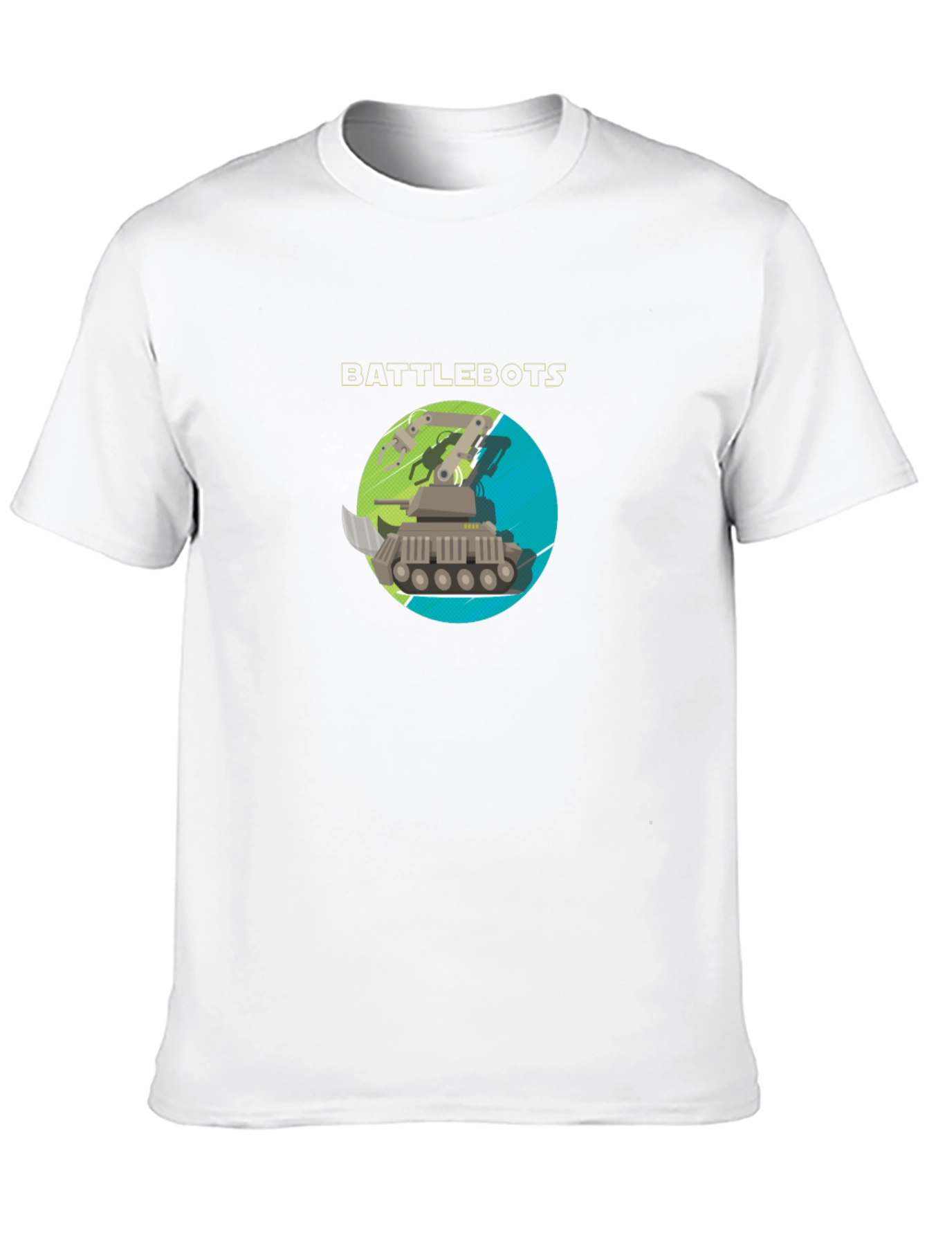 Battlebots Robot T-Shirt - Black Cotton Tee