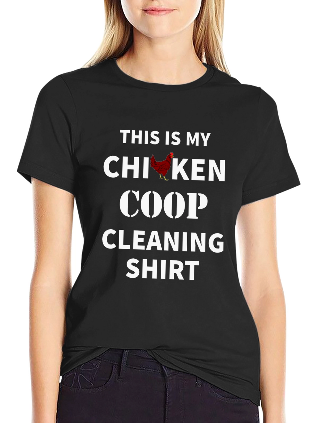 Chicken Coop Cleaning Shirt - Novelty Apparel