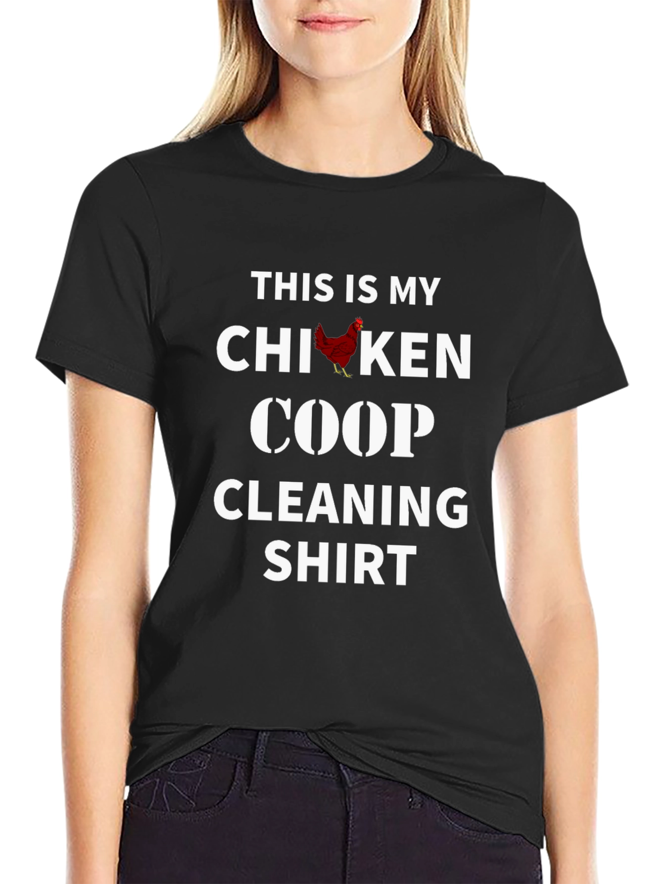 Chicken Coop Cleaning Shirt - Novelty Apparel
