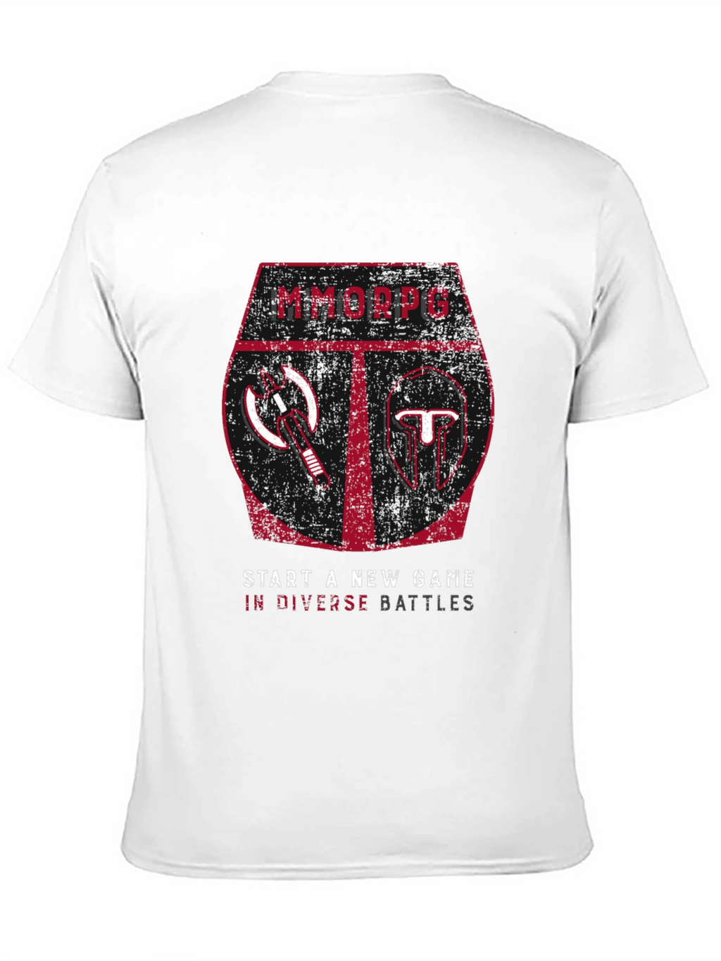 MMORPG Battle Tee - Start a New Game!