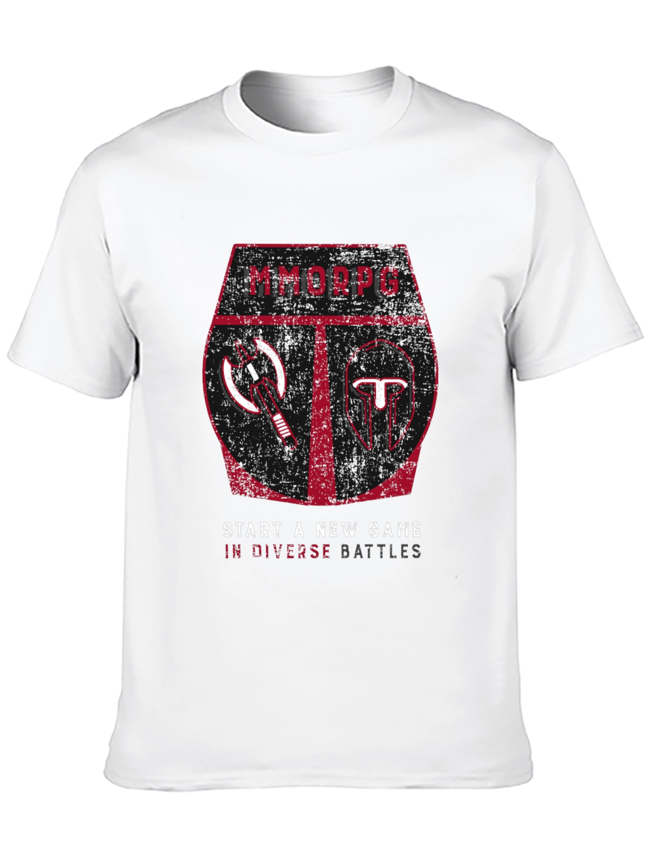 MMORPG Battle Tee - Start a New Game!