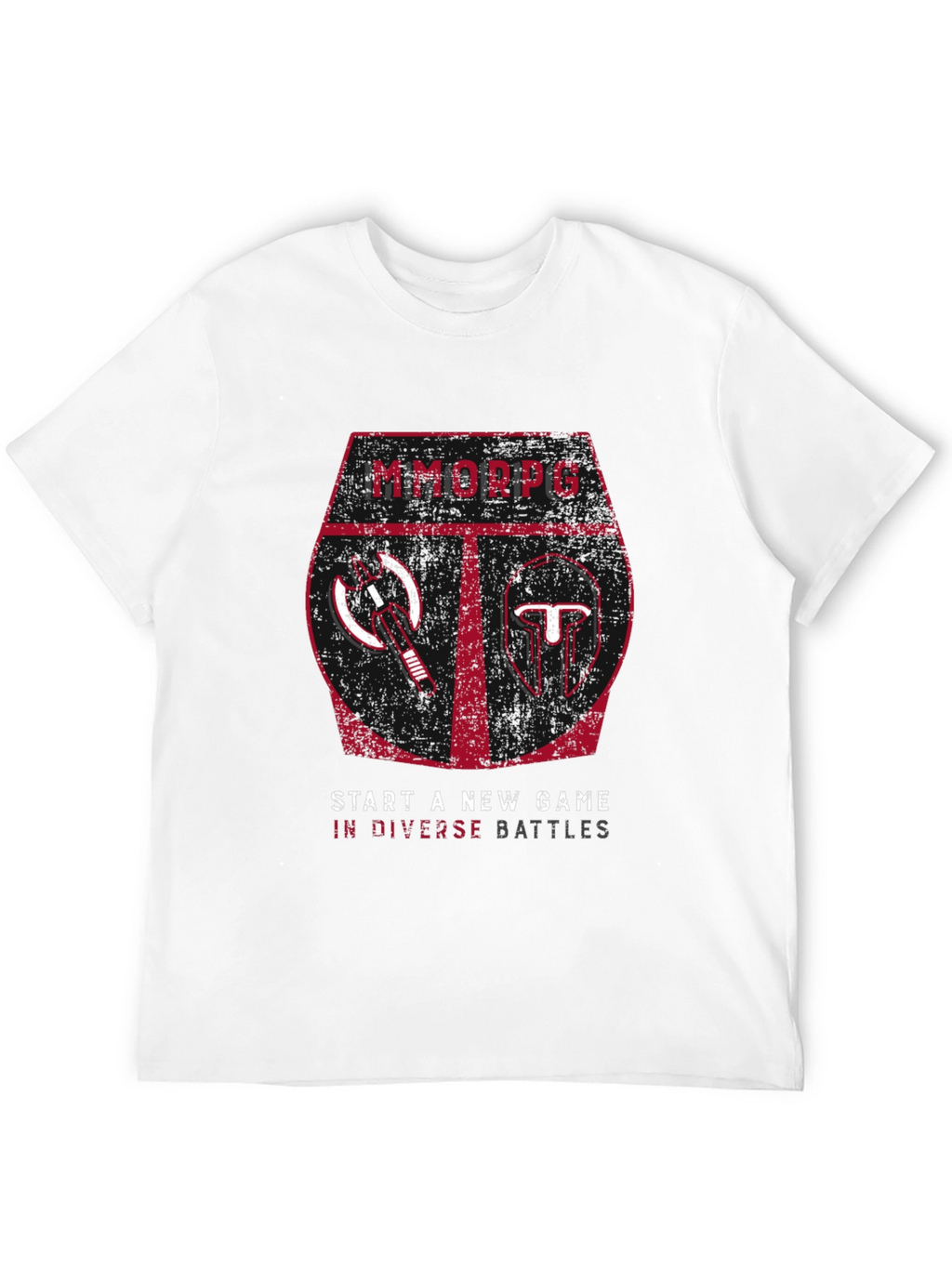 MMORPG Battle Tee - Start a New Game!