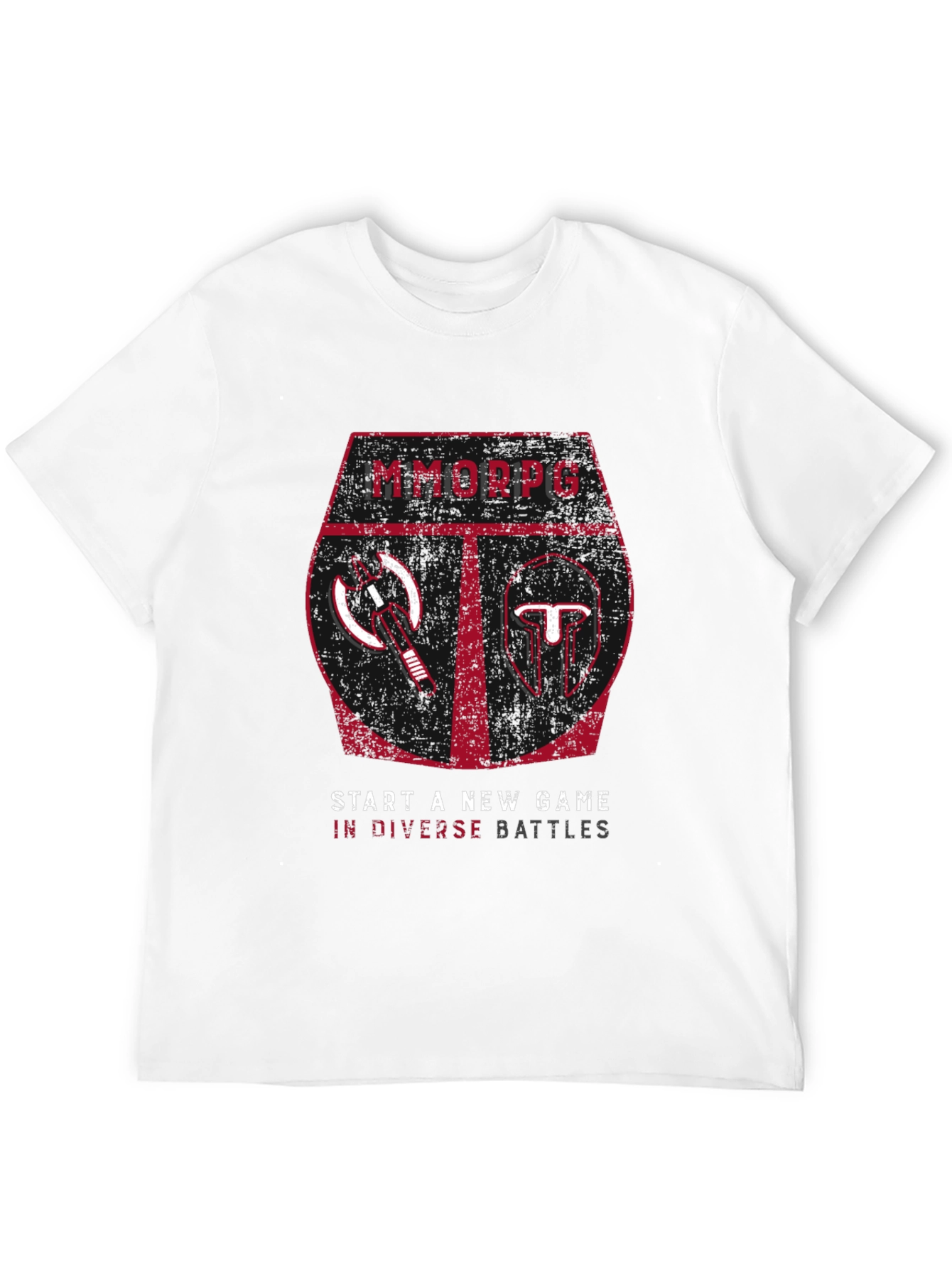 MMORPG Battle Tee - Start a New Game!