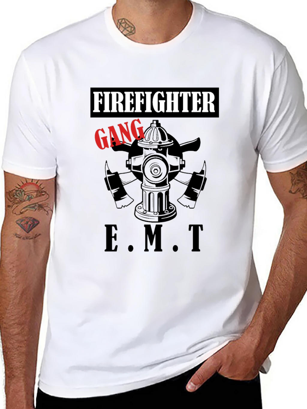Firefighter EMT Gang T-Shirt - Unisex