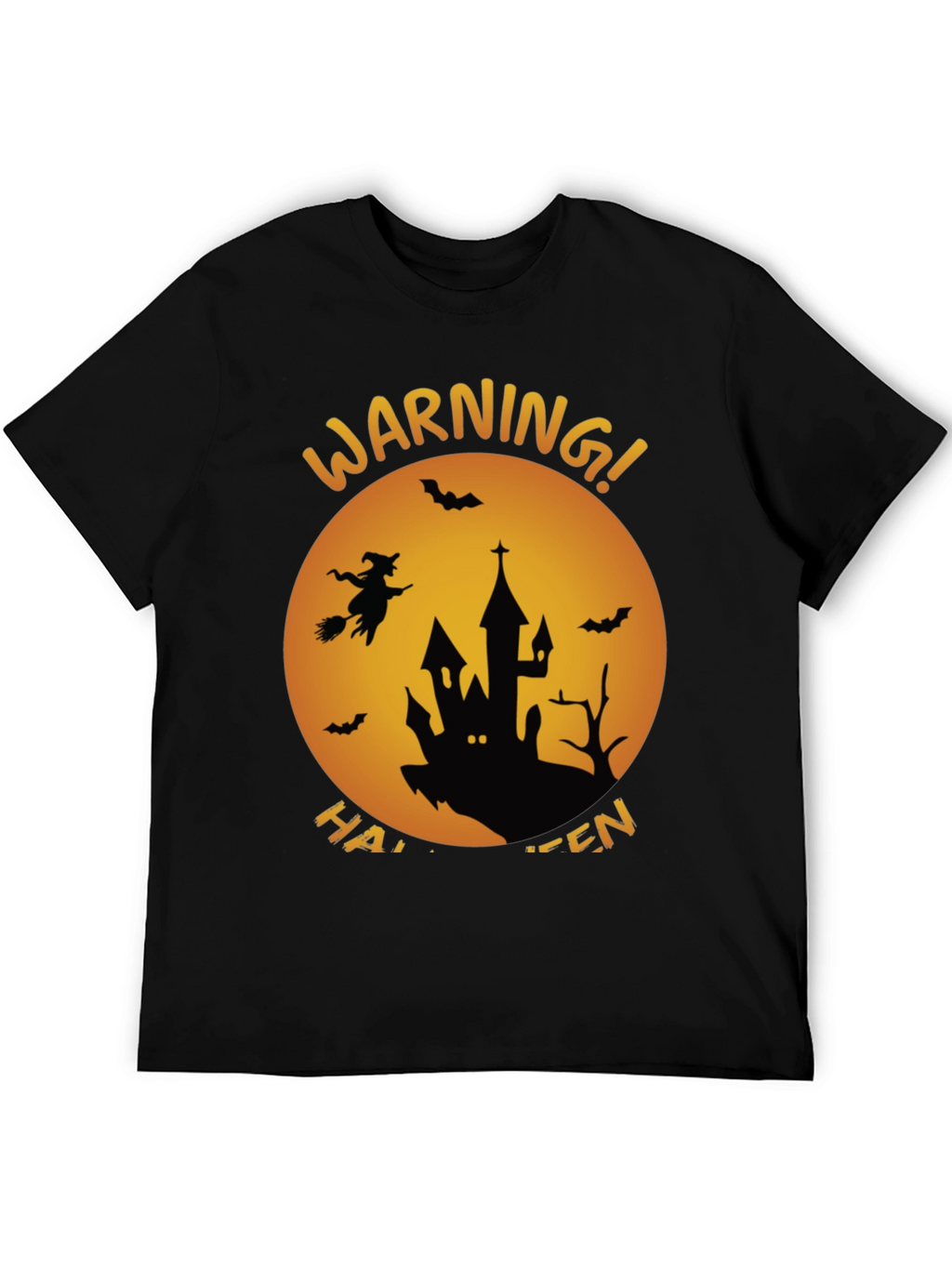 Halloween Warning Graphic Tee