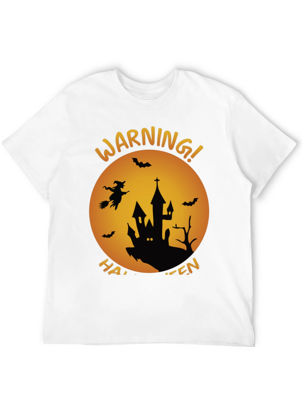 Halloween Warning Graphic Tee