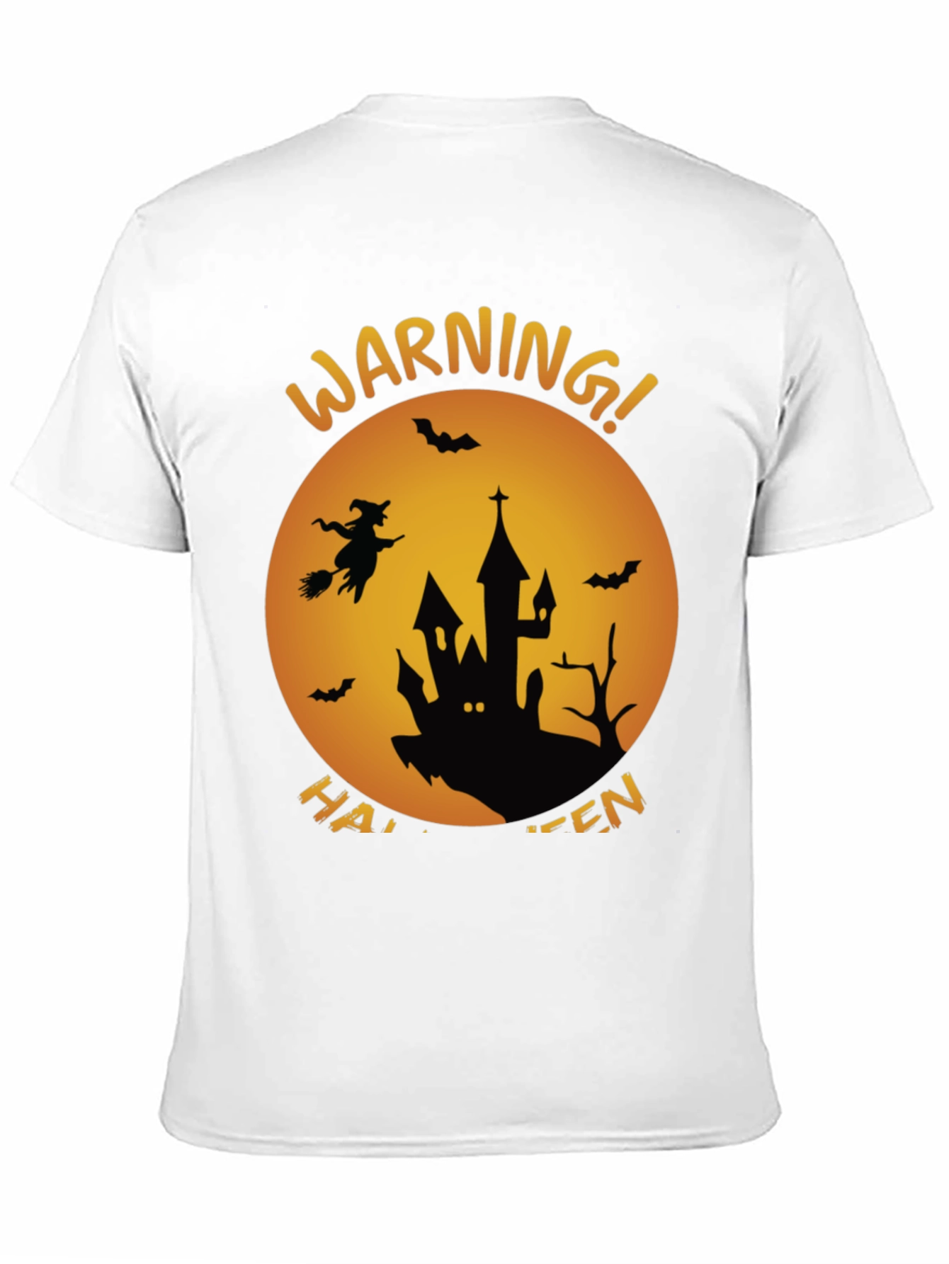Halloween Warning Graphic Tee
