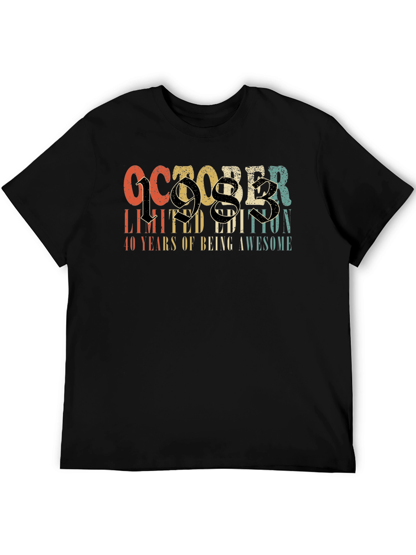 October 1983 Limited Edition Birthday T-Shirt