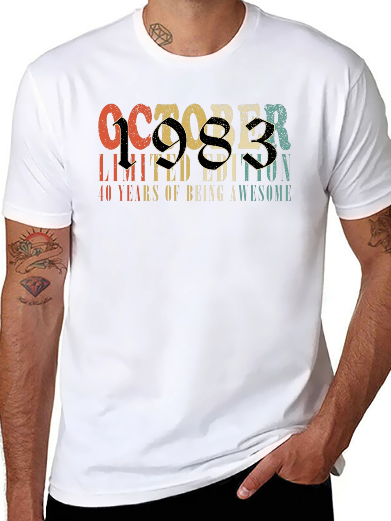 October 1983 Limited Edition Birthday T-Shirt