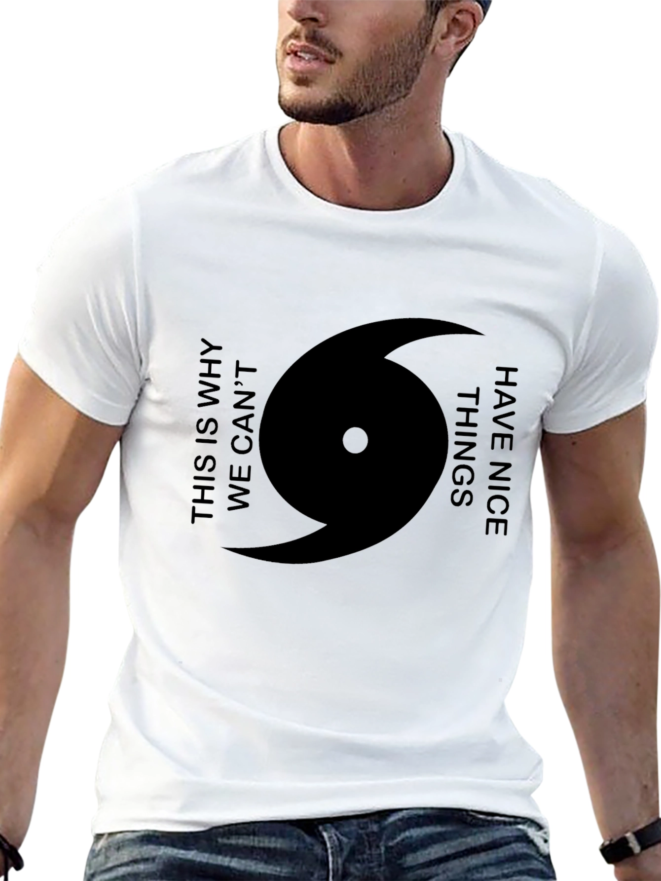 Hurricane Humor Graphic Tee - Nice Things!