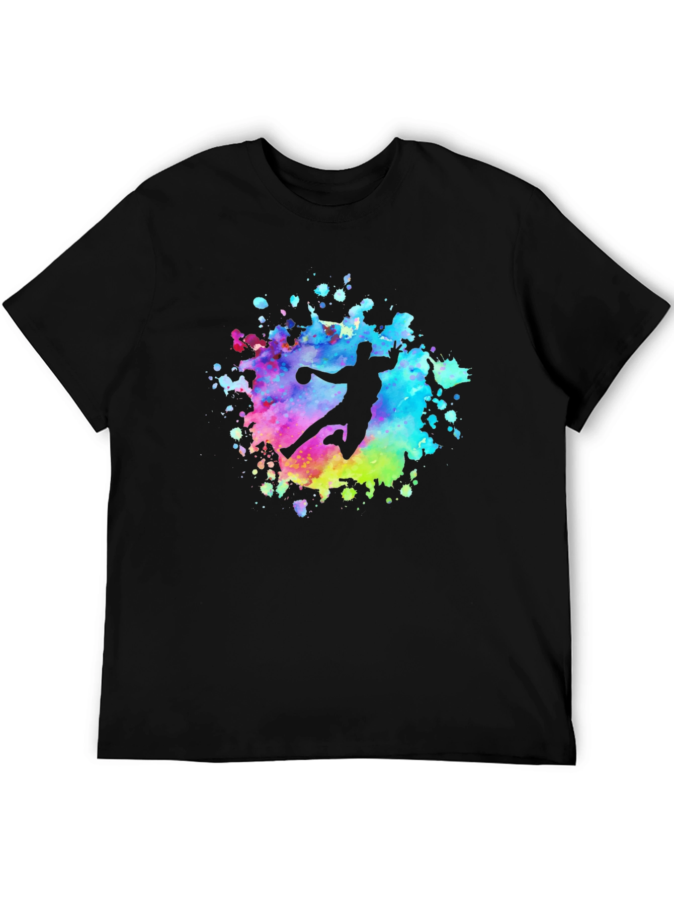 Handball Player Watercolor T-Shirt