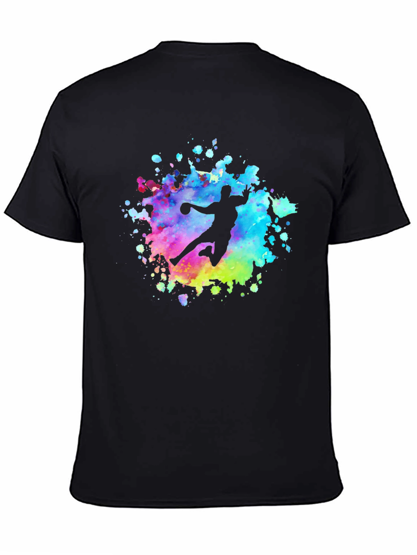 Handball Player Watercolor T-Shirt