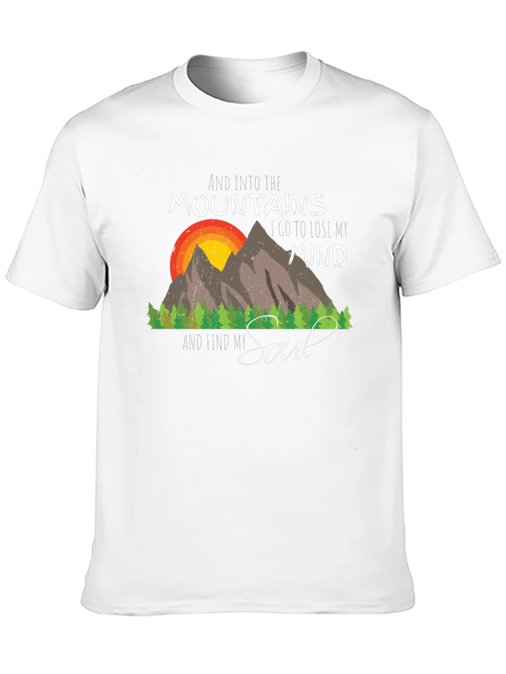 Mountain Mind and Soul Graphic Tee