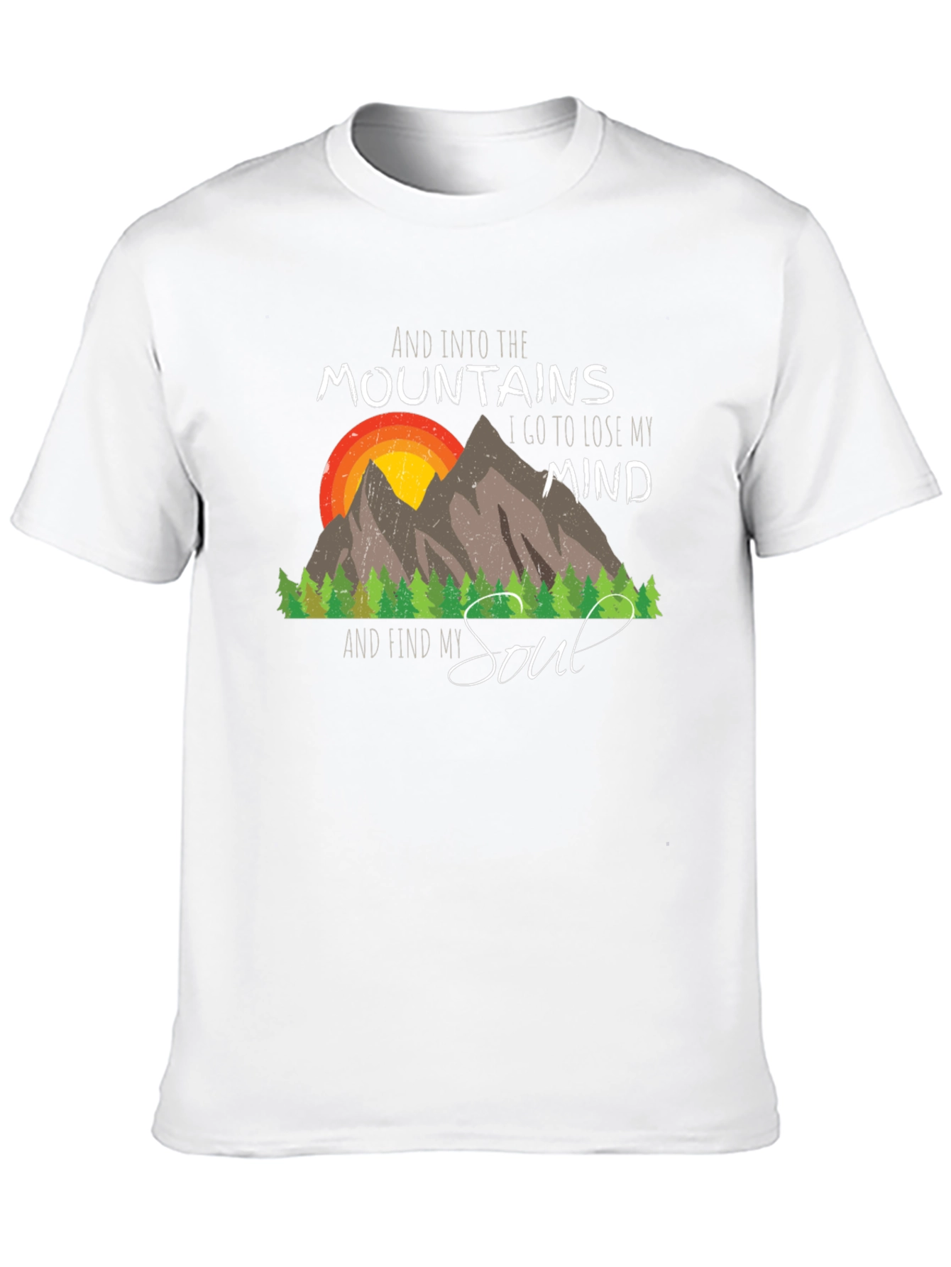 Mountain Mind and Soul Graphic Tee