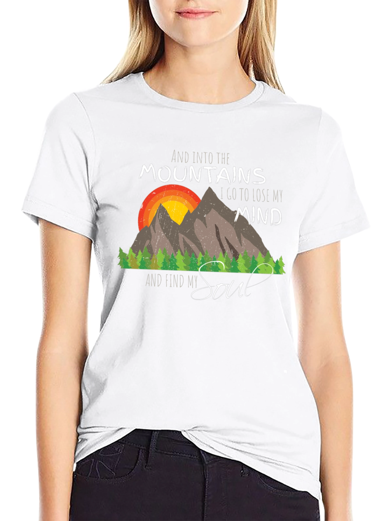 Mountain Mind and Soul Graphic Tee