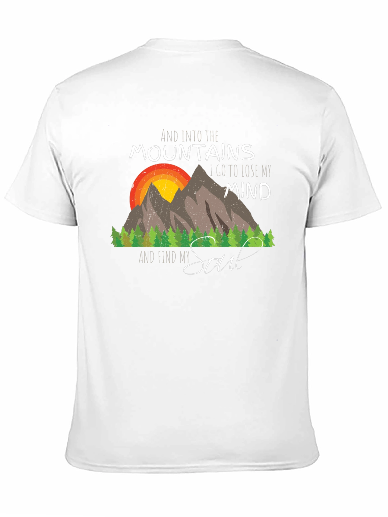 Mountain Mind and Soul Graphic Tee