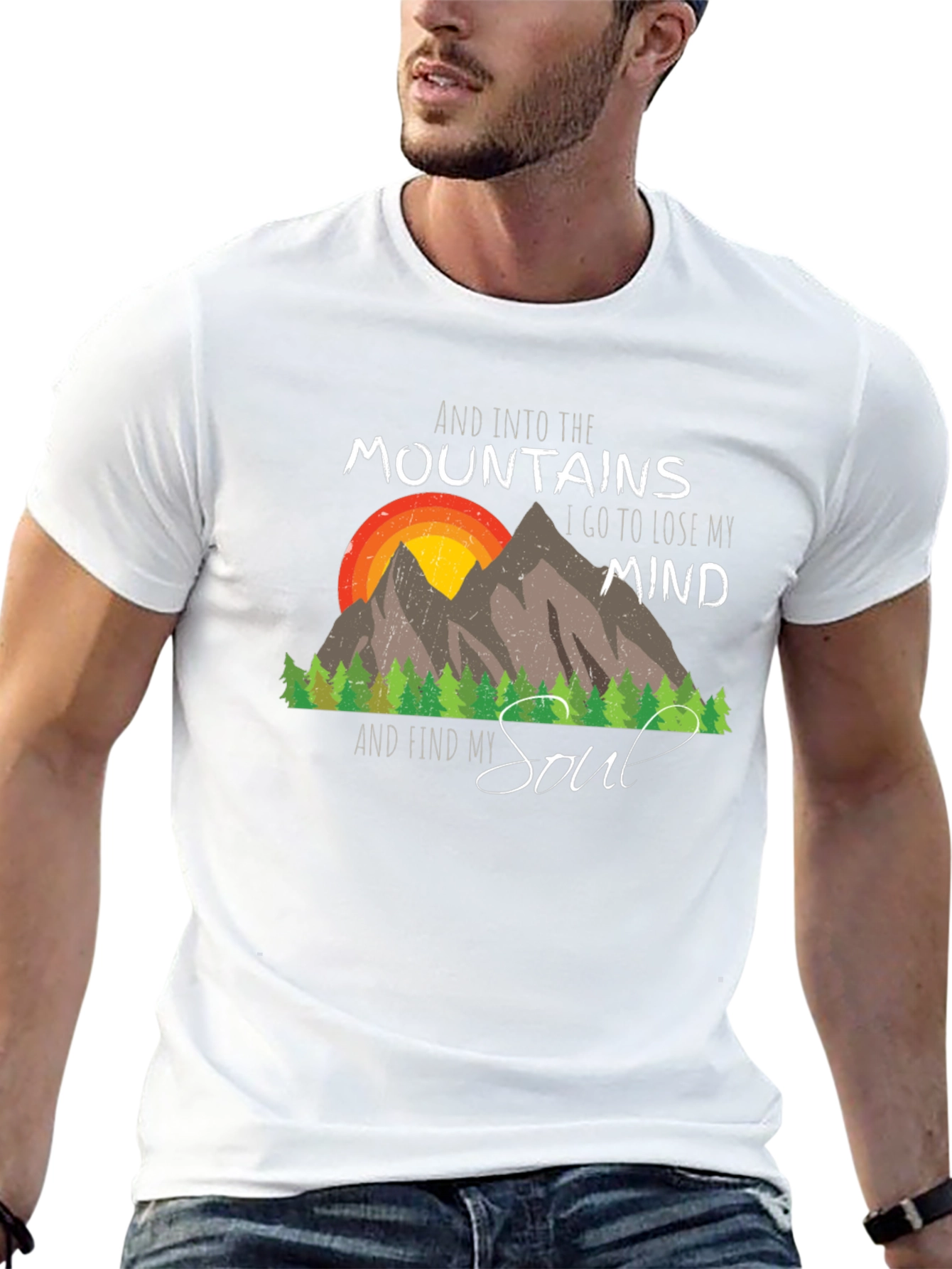 Mountain Mind and Soul Graphic Tee