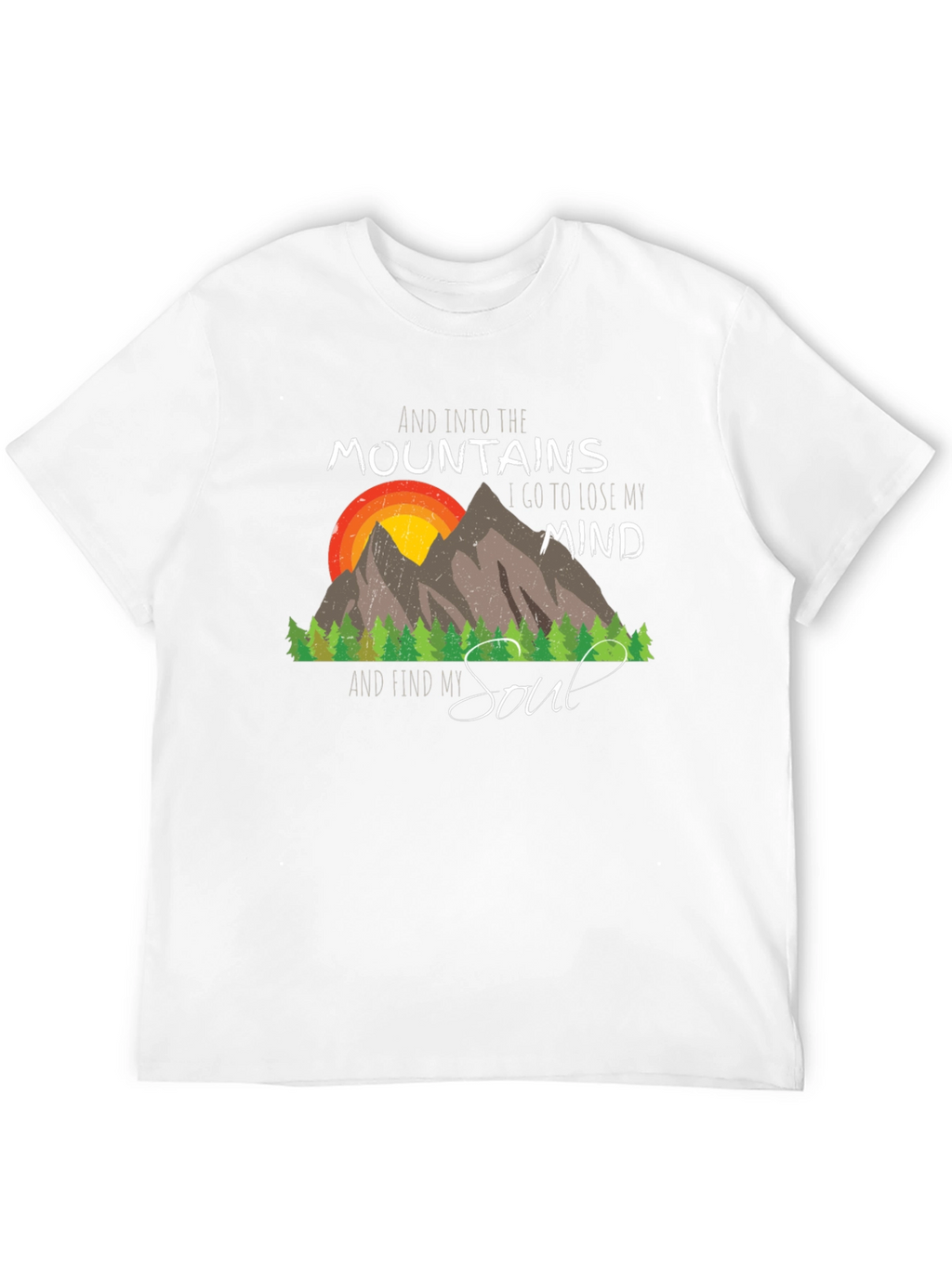Mountain Mind and Soul Graphic Tee