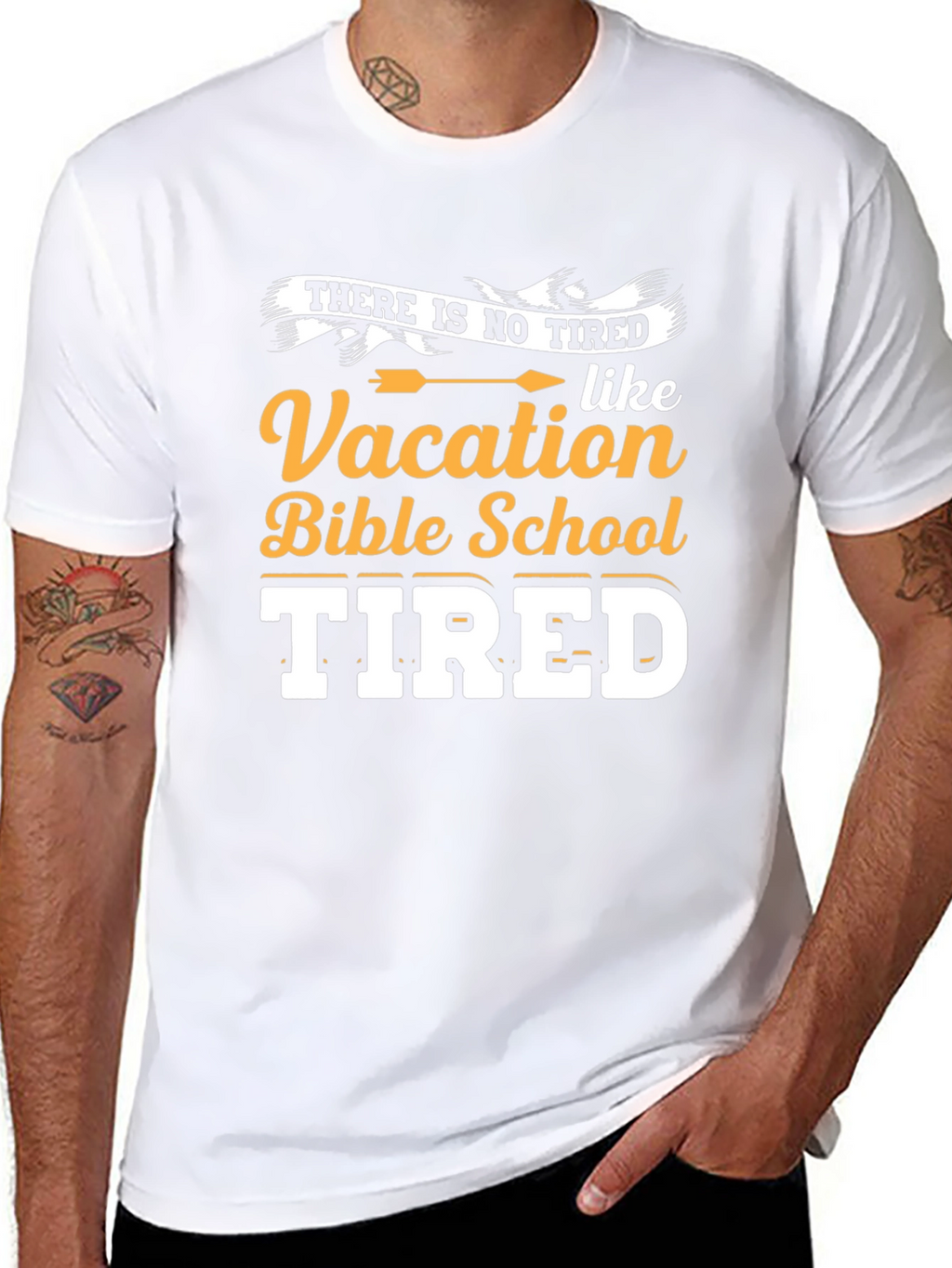 Vacation Bible School Tired T-Shirt