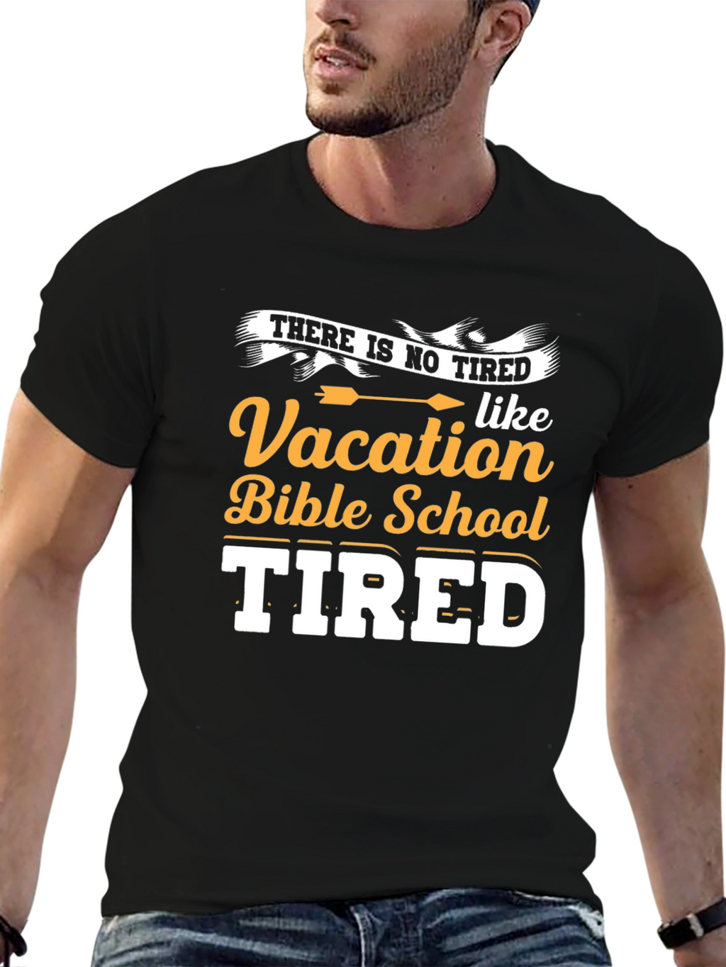 Vacation Bible School Tired T-Shirt