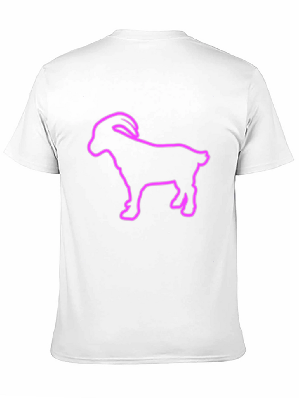 Goat Outline Graphic T-Shirt
