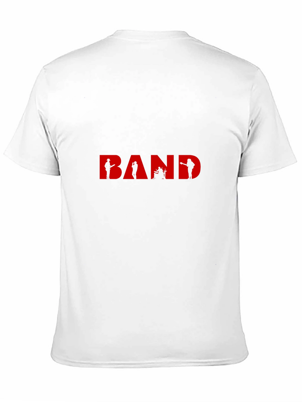 Band Silhouette Graphic Tee - Classic Black T-Shirt