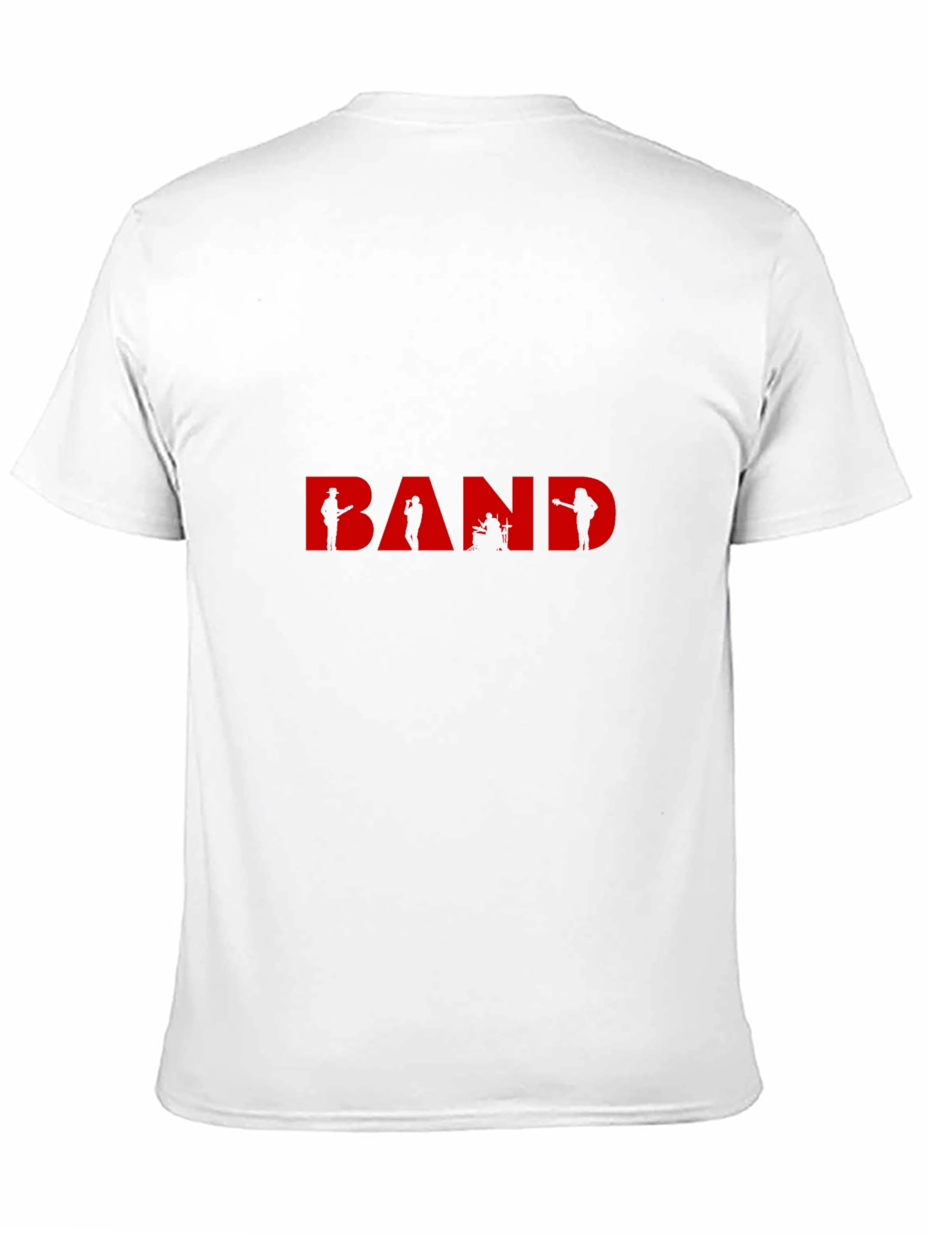 Band Silhouette Graphic Tee - Classic Black T-Shirt