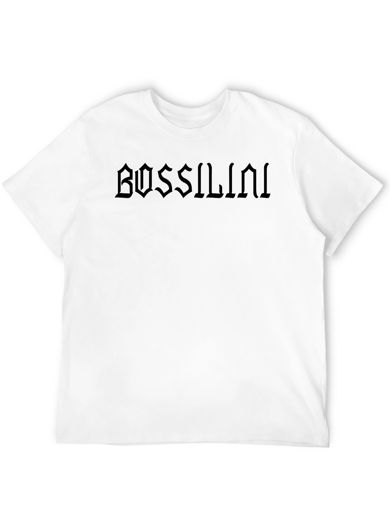 Bossilini Black Crew Neck T-Shirt