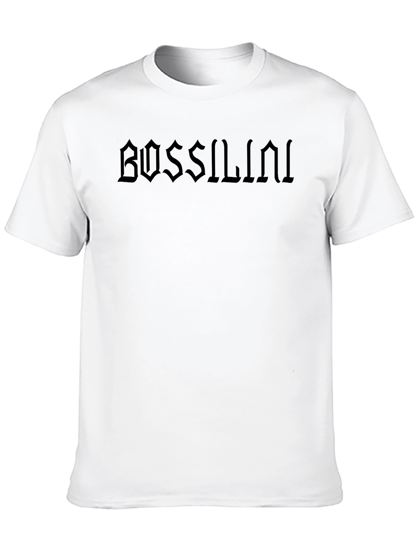 Bossilini Black Crew Neck T-Shirt