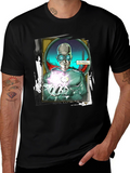 Sci-Fi Superhero Graphic T-Shirt