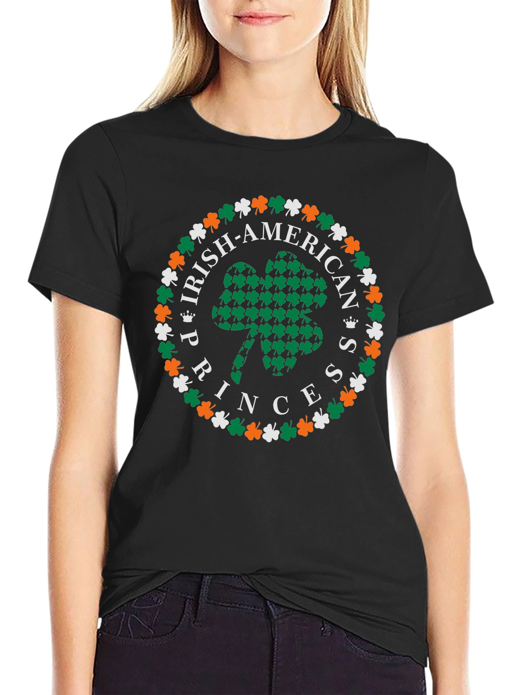 Irish-American Princess Graphic T-Shirt