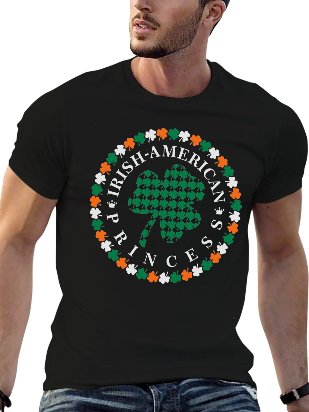 Irish-American Princess Graphic T-Shirt