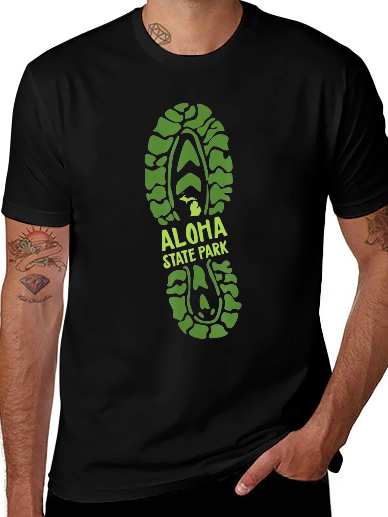 Aloha State Park Tread Graphic Tee