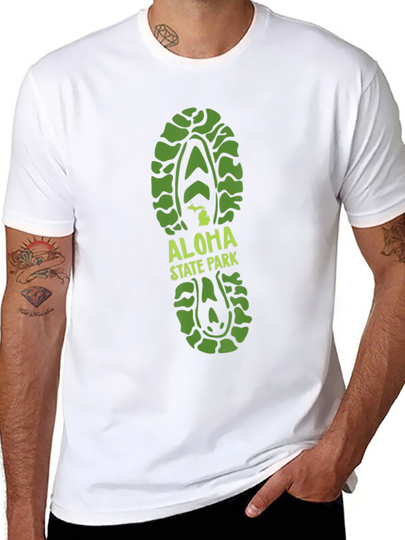 Aloha State Park Tread Graphic Tee