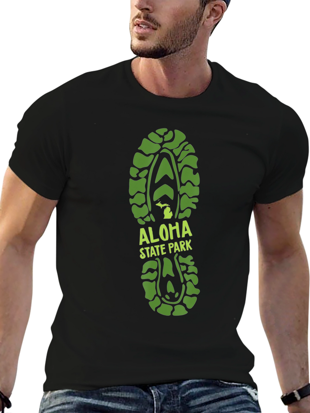 Aloha State Park Tread Graphic Tee