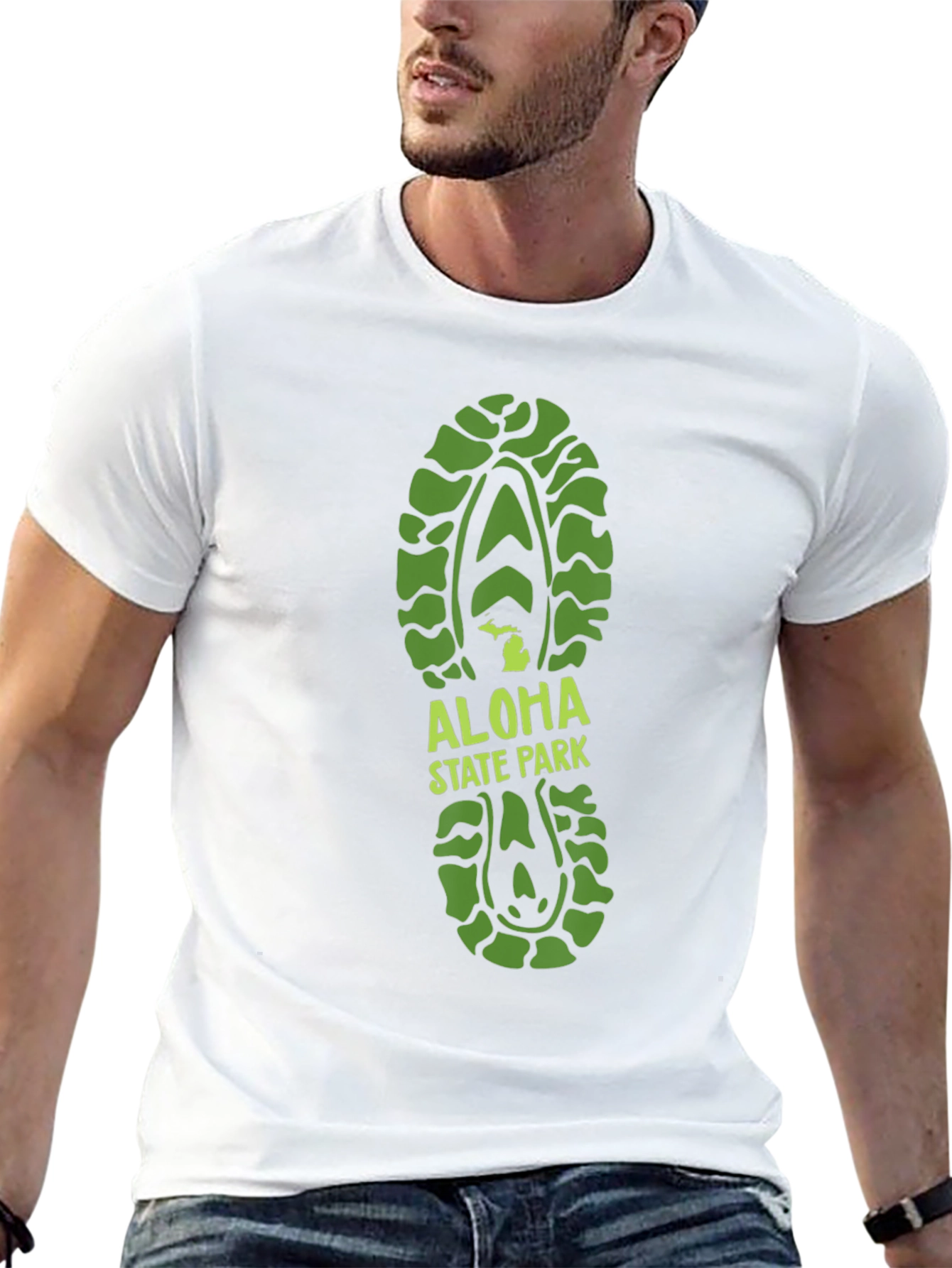 Aloha State Park Tread Graphic Tee