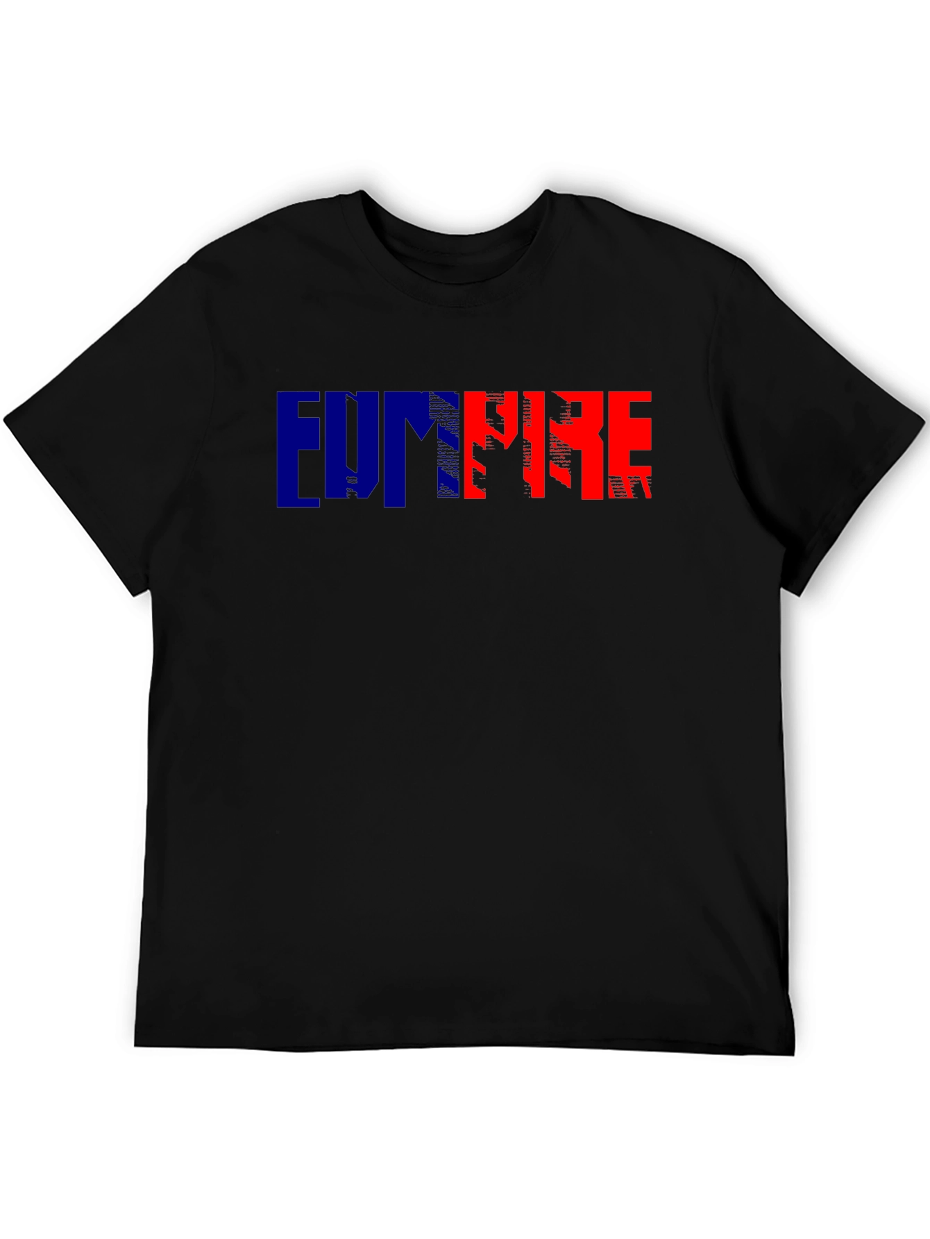 Funpire Graphic Print Black T-Shirt