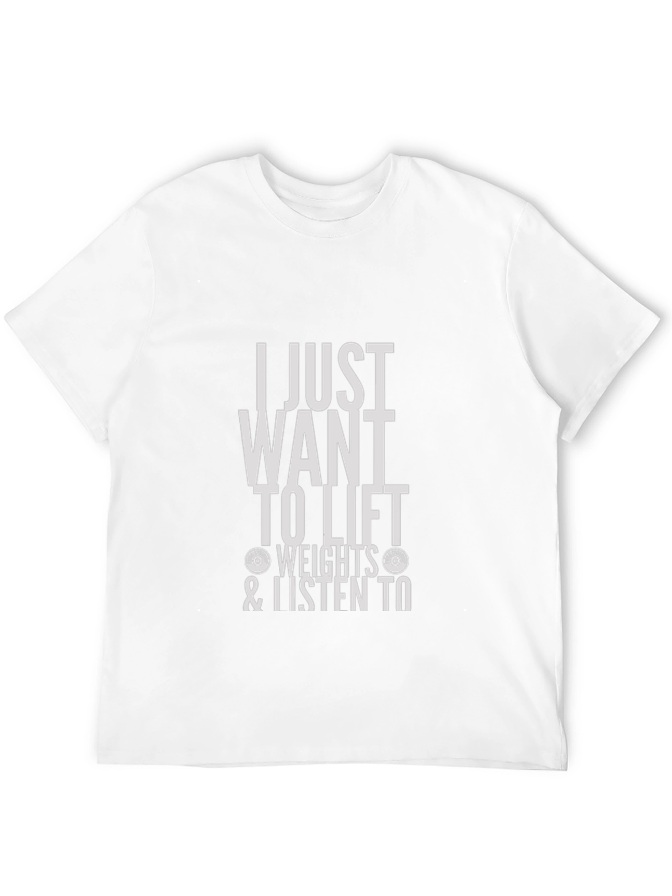 I Just Want to Lift Weights Graphic Tee