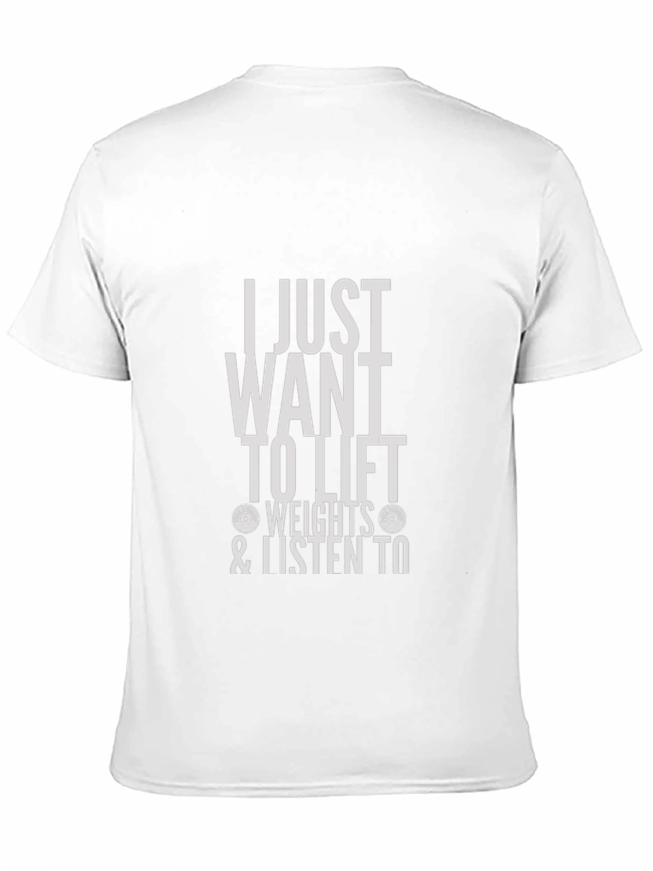 I Just Want to Lift Weights Graphic Tee