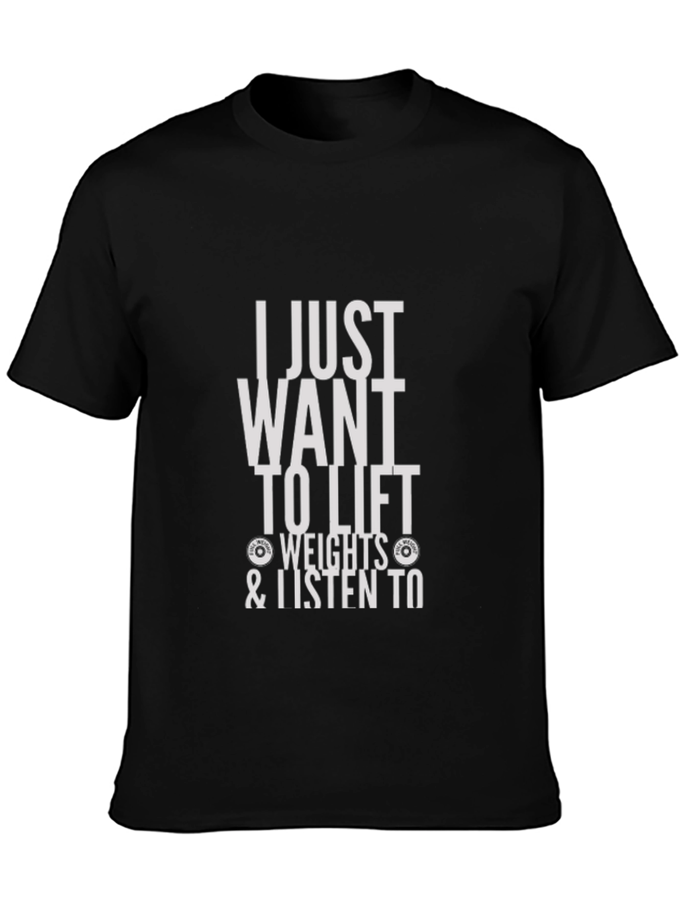 I Just Want to Lift Weights Graphic Tee