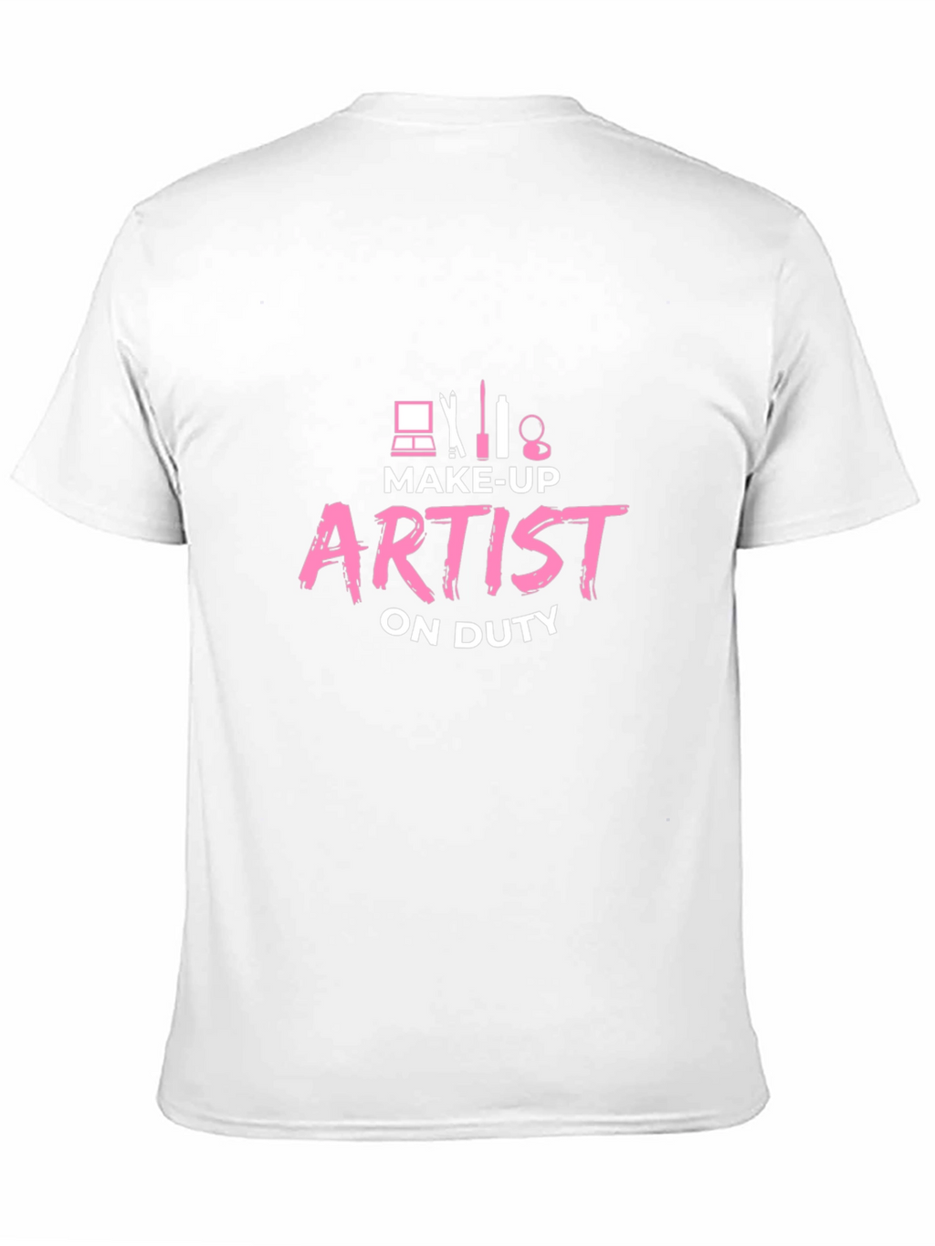 Make-Up Artist On Duty Black T-Shirt