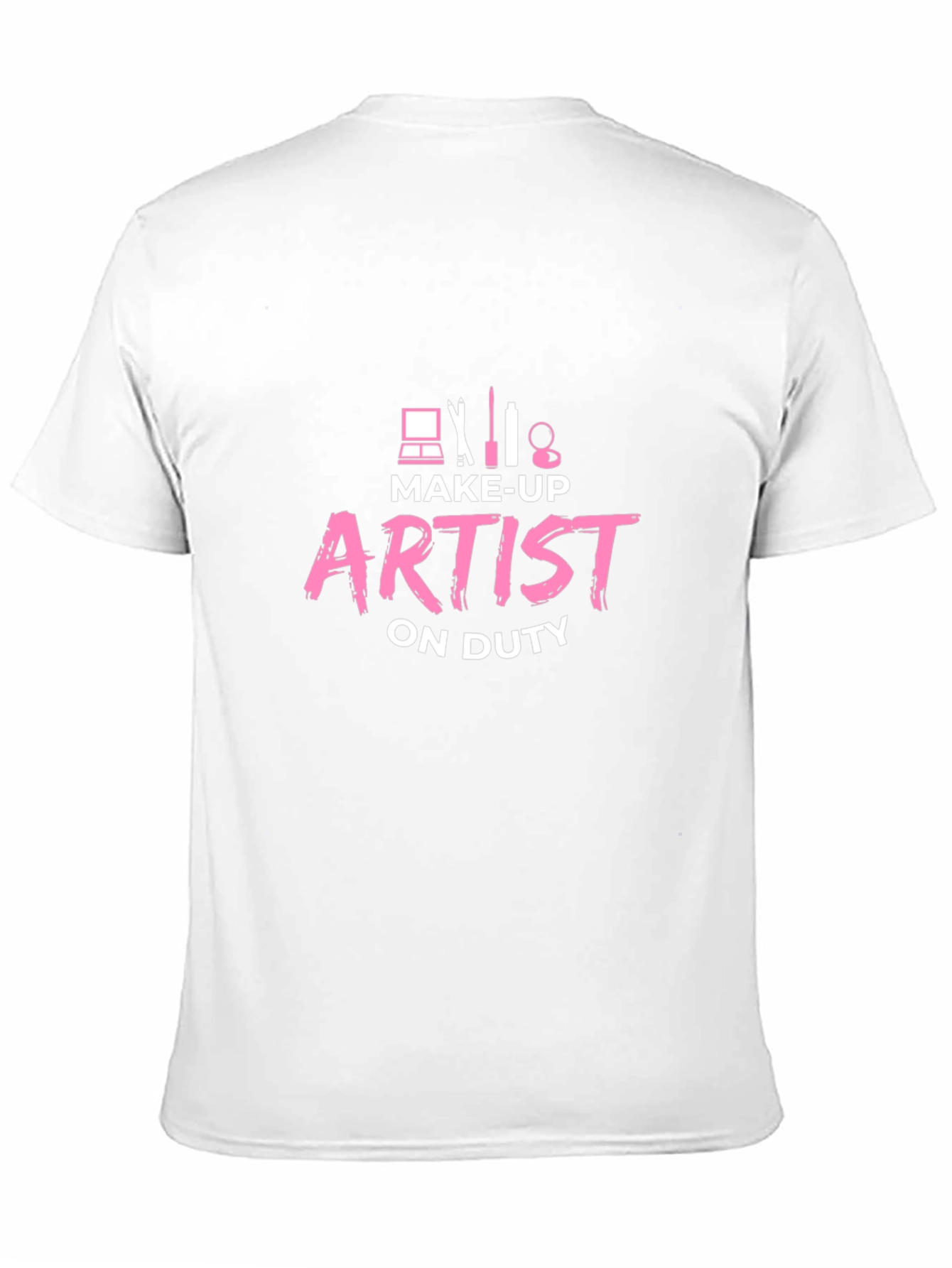 Make-Up Artist On Duty Black T-Shirt