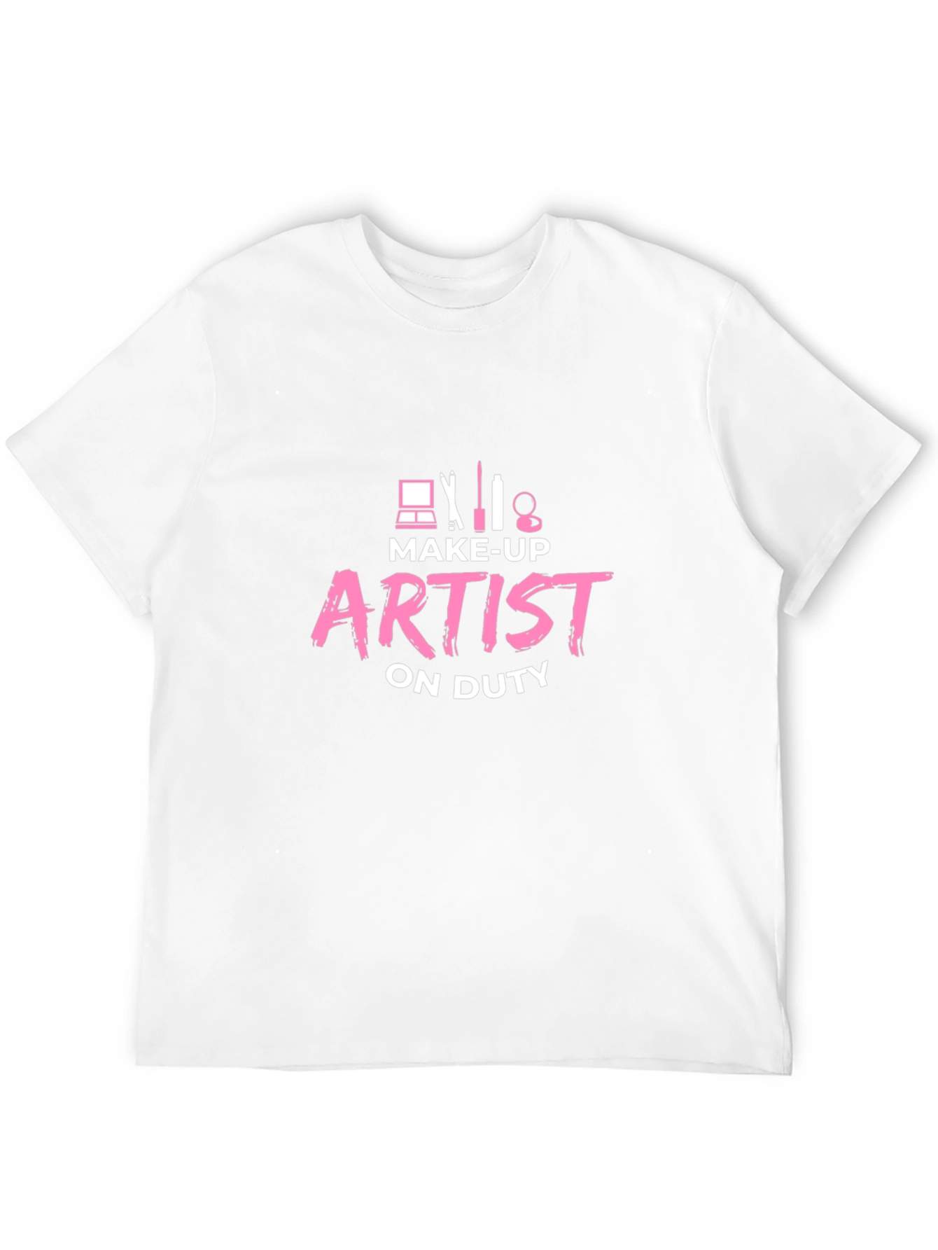 Make-Up Artist On Duty Black T-Shirt