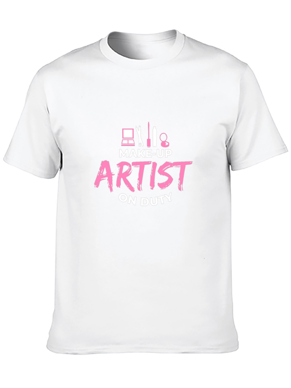Make-Up Artist On Duty Black T-Shirt